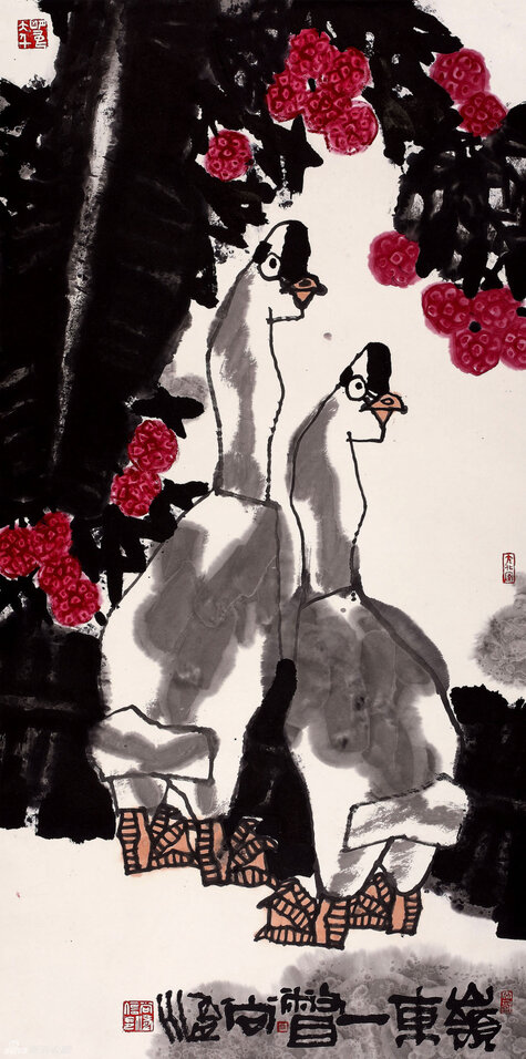 岭东一瞥 138x68cm